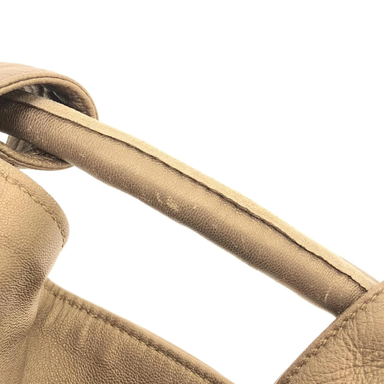 LOEWE 309 82 105 Handbag Leather Gold Leather Rank A - Thumbnail 7