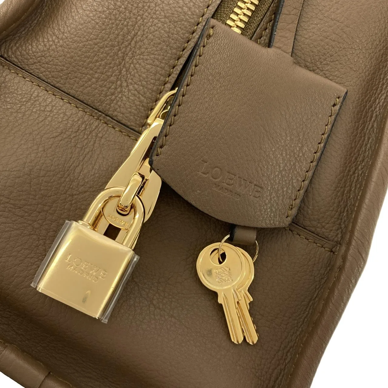 LOEWE Amazona 352 79 A22 Handbag 黑色 中古品A - 縮圖 7