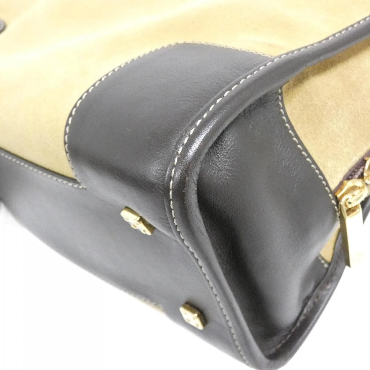 LOEWE Amazona Handbag 棕色 中古品A - 縮圖 3