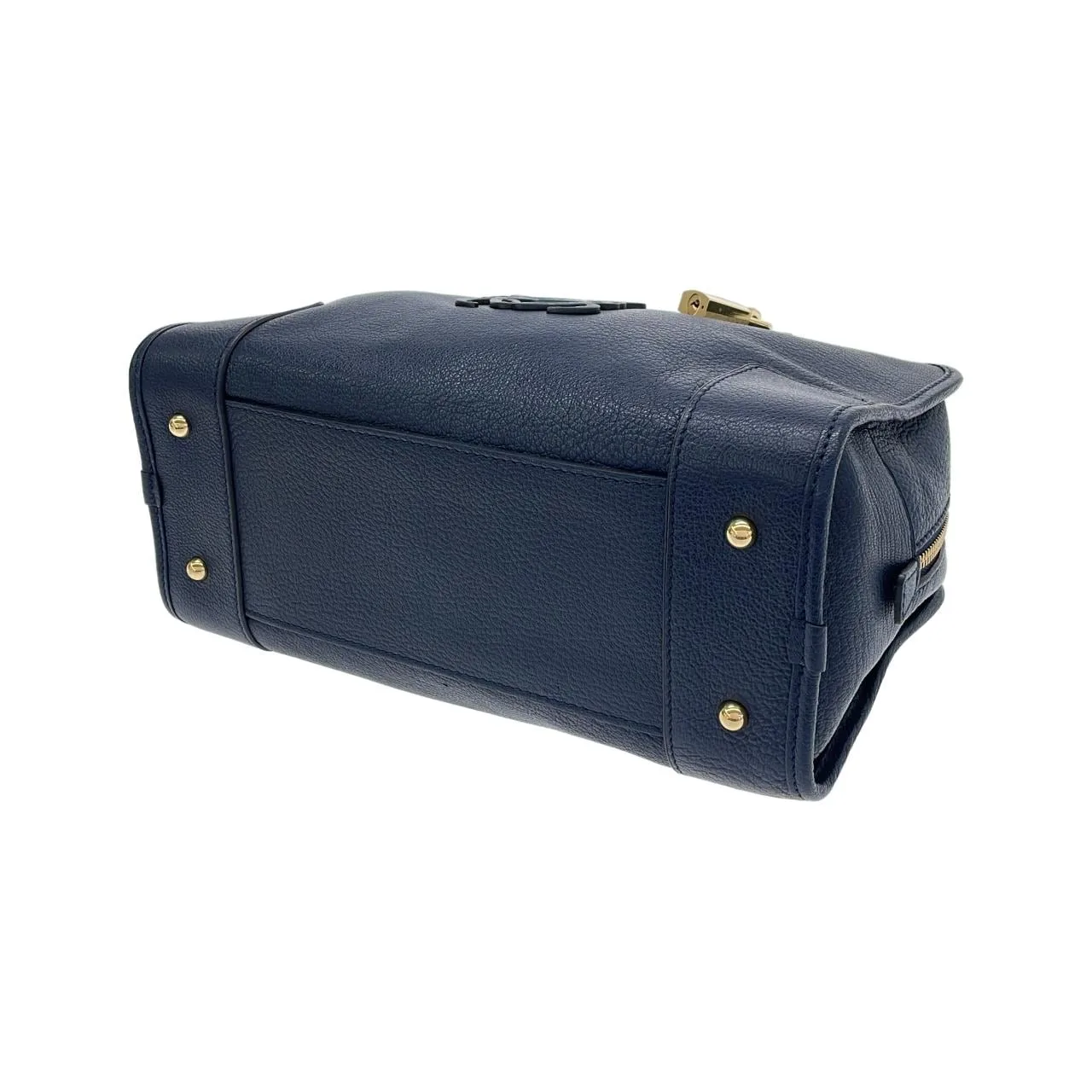 LOEWE Amazona 339 95 A03 Handbag Navy Rank A - Thumbnail 3