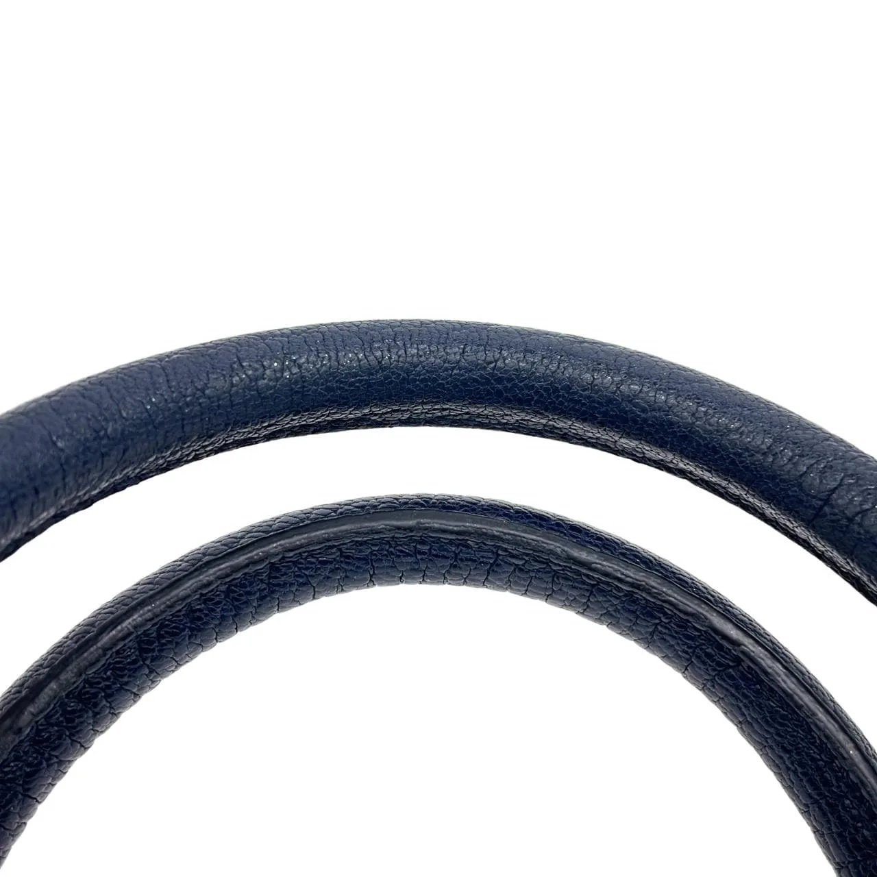 LOEWE Amazona 339 95 A03 Handbag Navy Rank A - Thumbnail 9