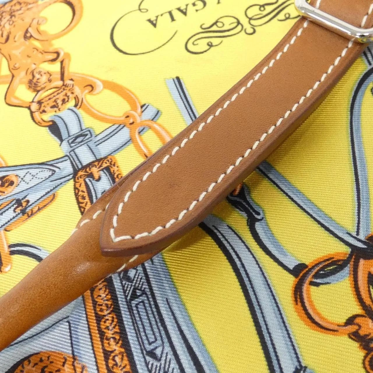 HERMES Silky City 060324CK Shoulder Black Rank B - Thumbnail 8