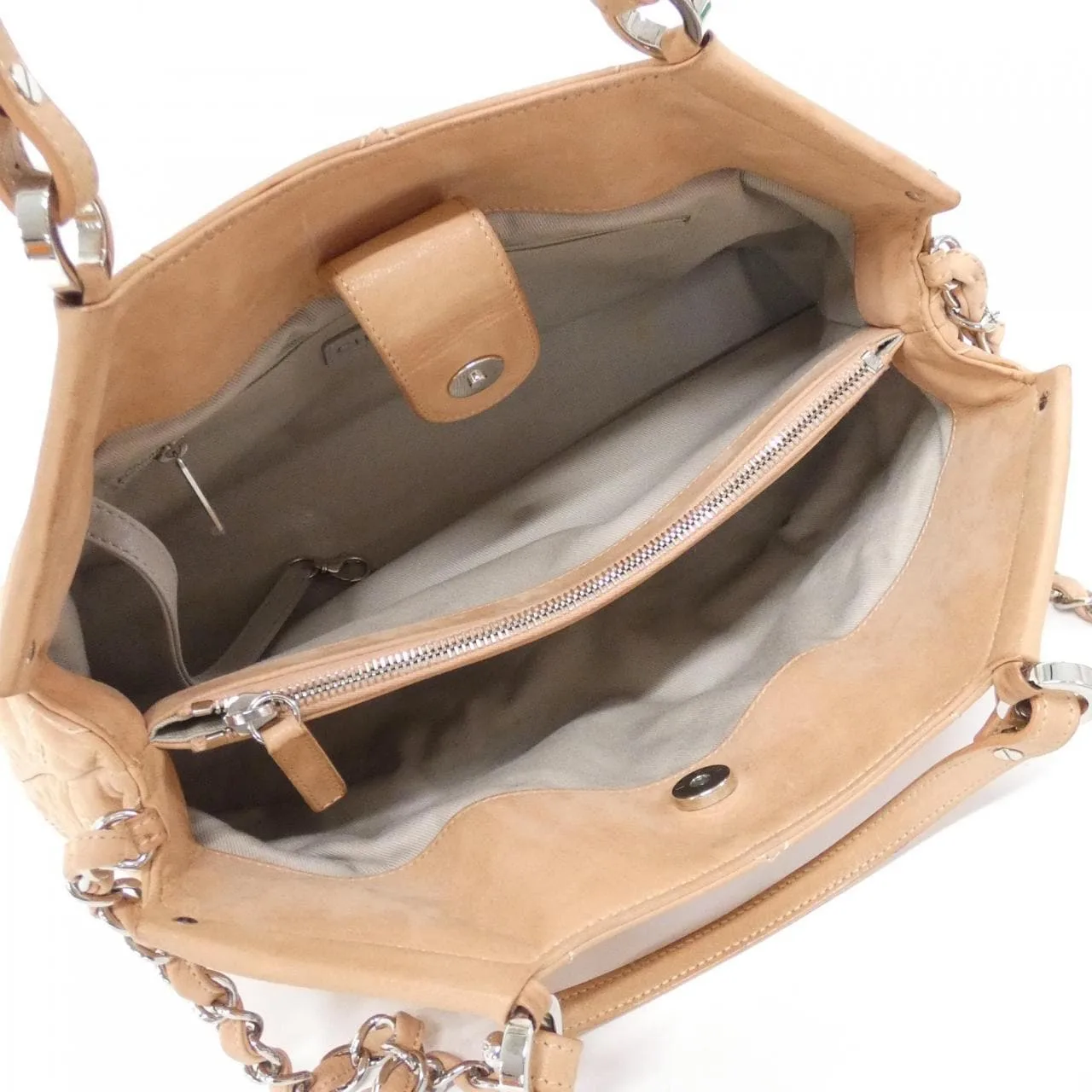 CHANEL 67041 Handbag Black Rank B - Thumbnail 8