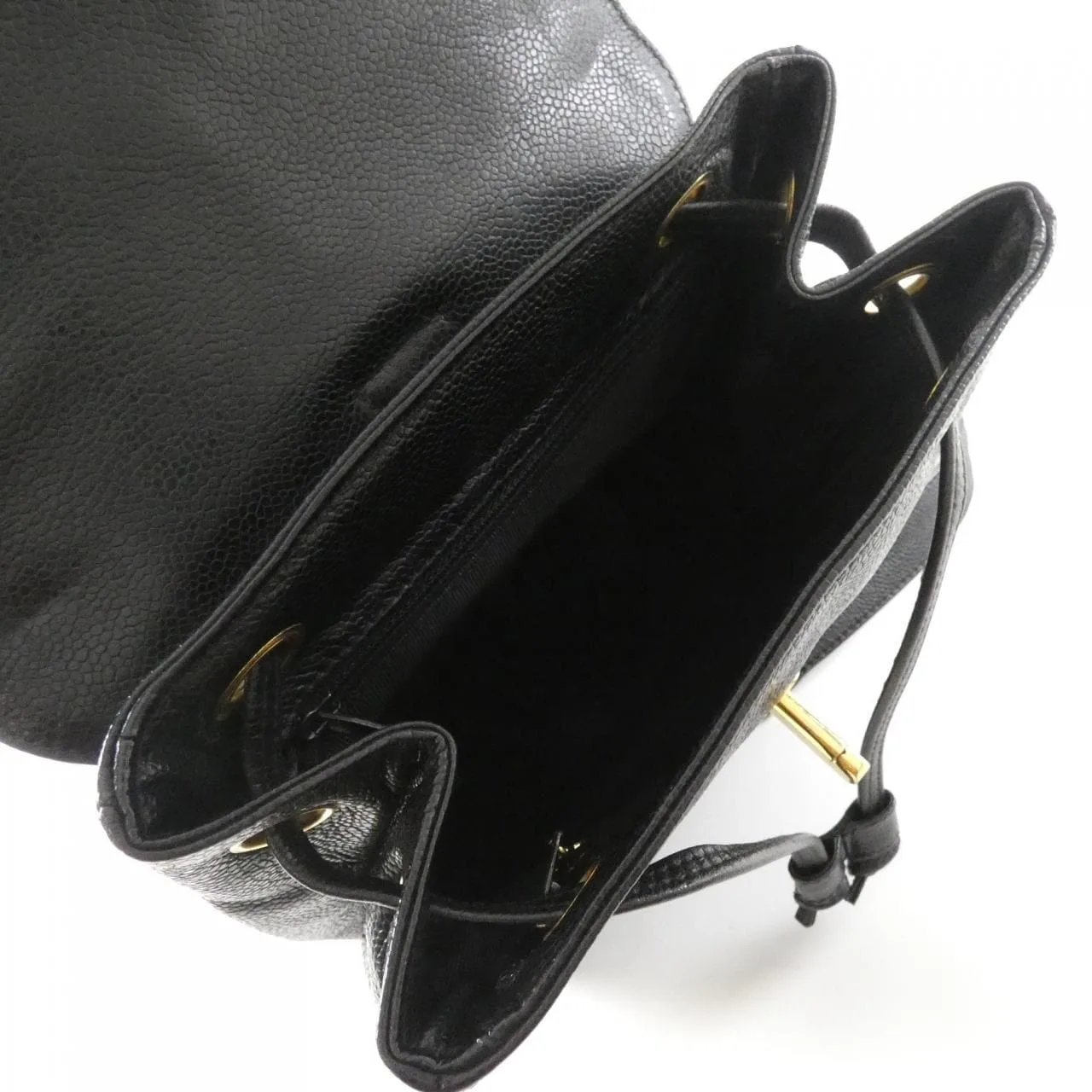 CHANEL Backpack Grained Calfskin