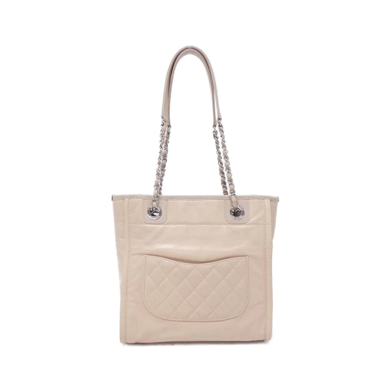 CHANEL Deauville 93256 Handbag Caviar Leather Pink Caviar Leather - Thumbnail 2