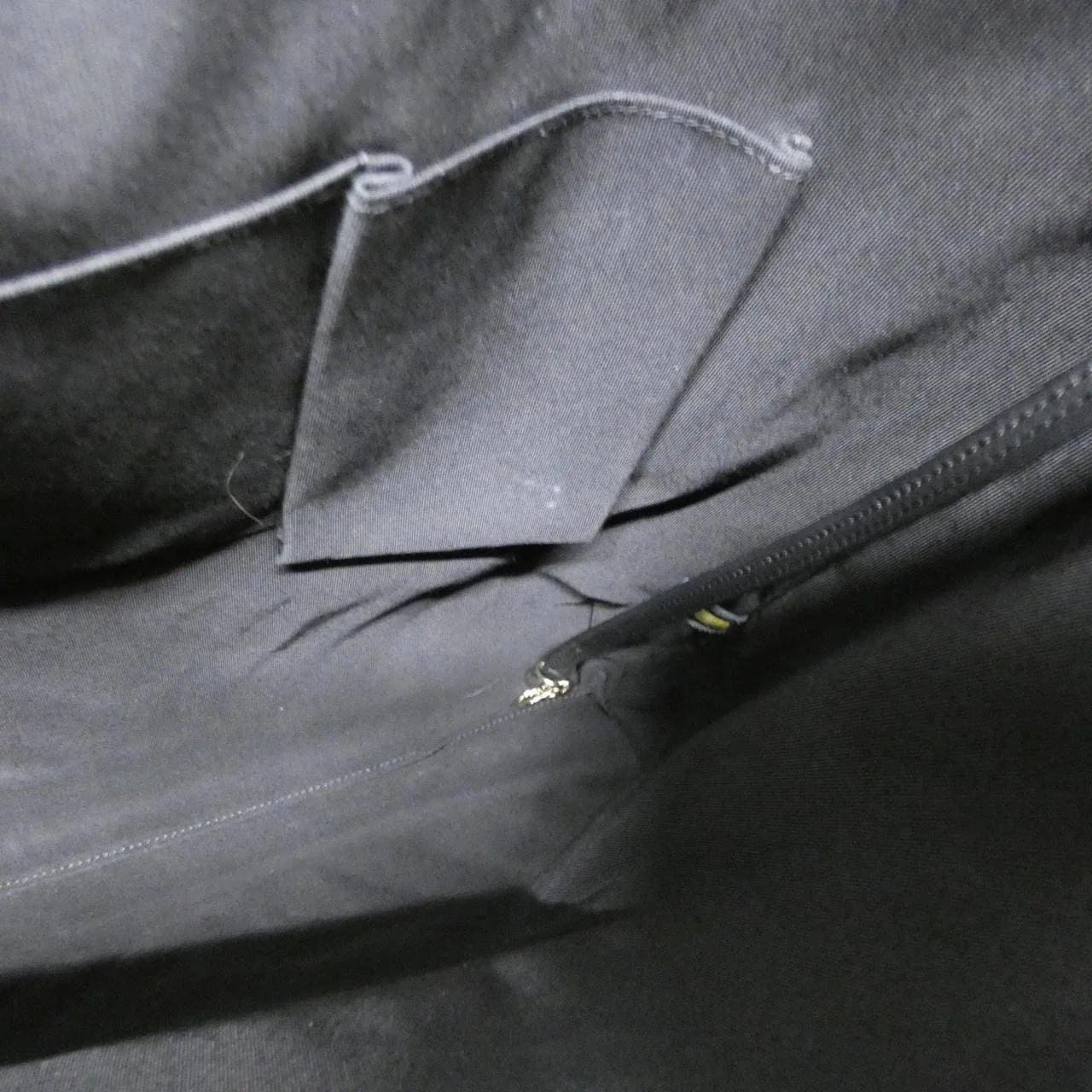 CHANEL 57347 Handbag Canvas Black Canvas - Thumbnail 7