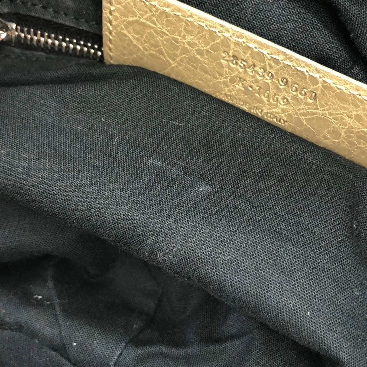 BALENCIAGA 285439 D94JN Handbag Leather Silver Leather Rank A - Thumbnail 9