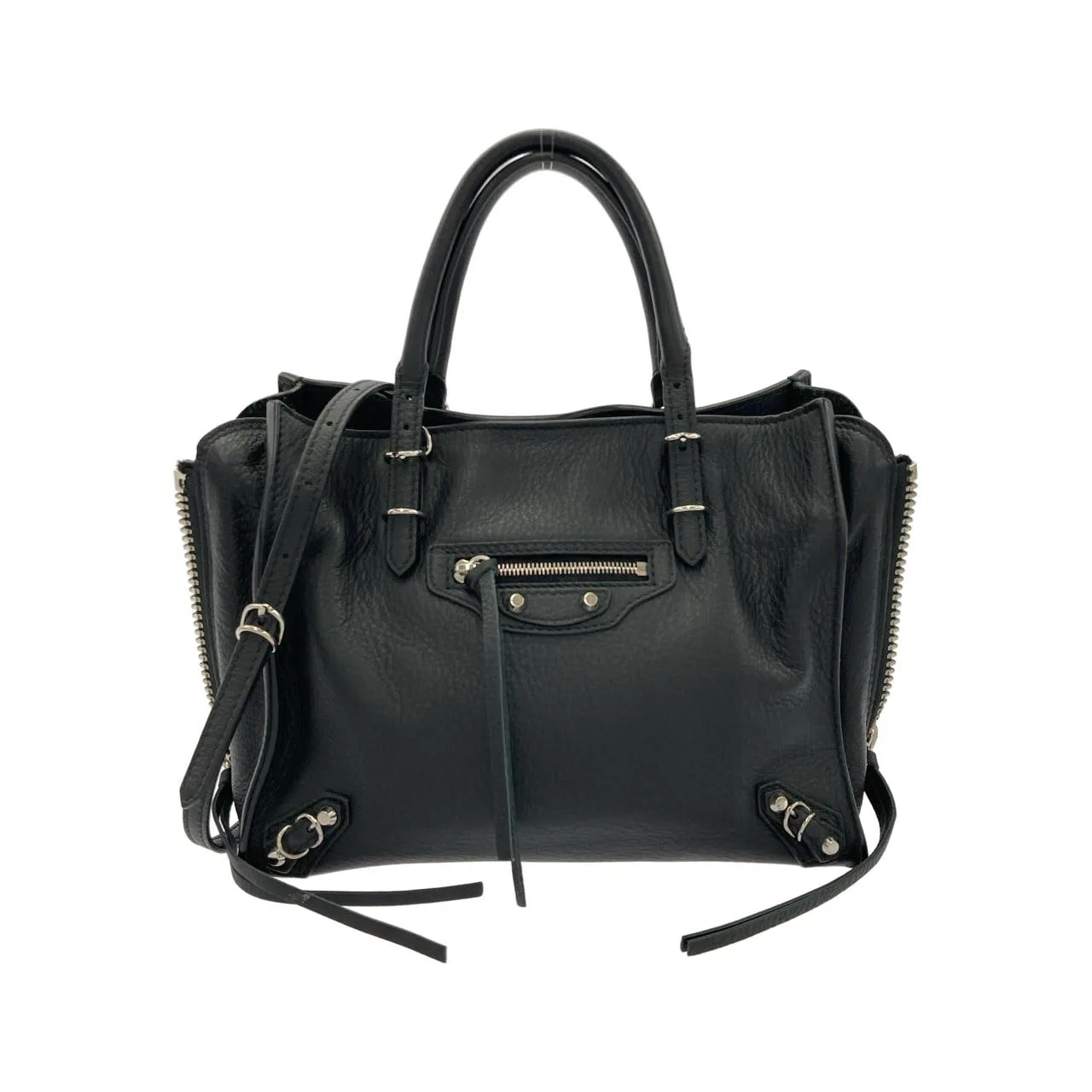 BALENCIAGA 357333 DLQ0N Handbag Black