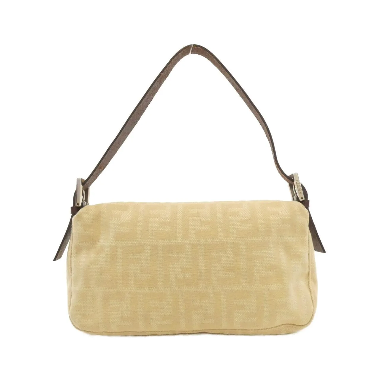 FENDI Baguette 26424 Shoulder Canvas Beige Canvas Rank B - Thumbnail 2