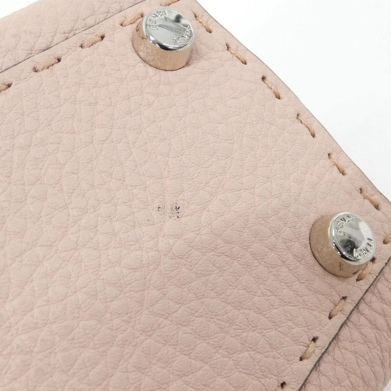 FENDI Peekaboo 8BN290 A1PS Handbag Leather Black Leather Rank A - Thumbnail 3