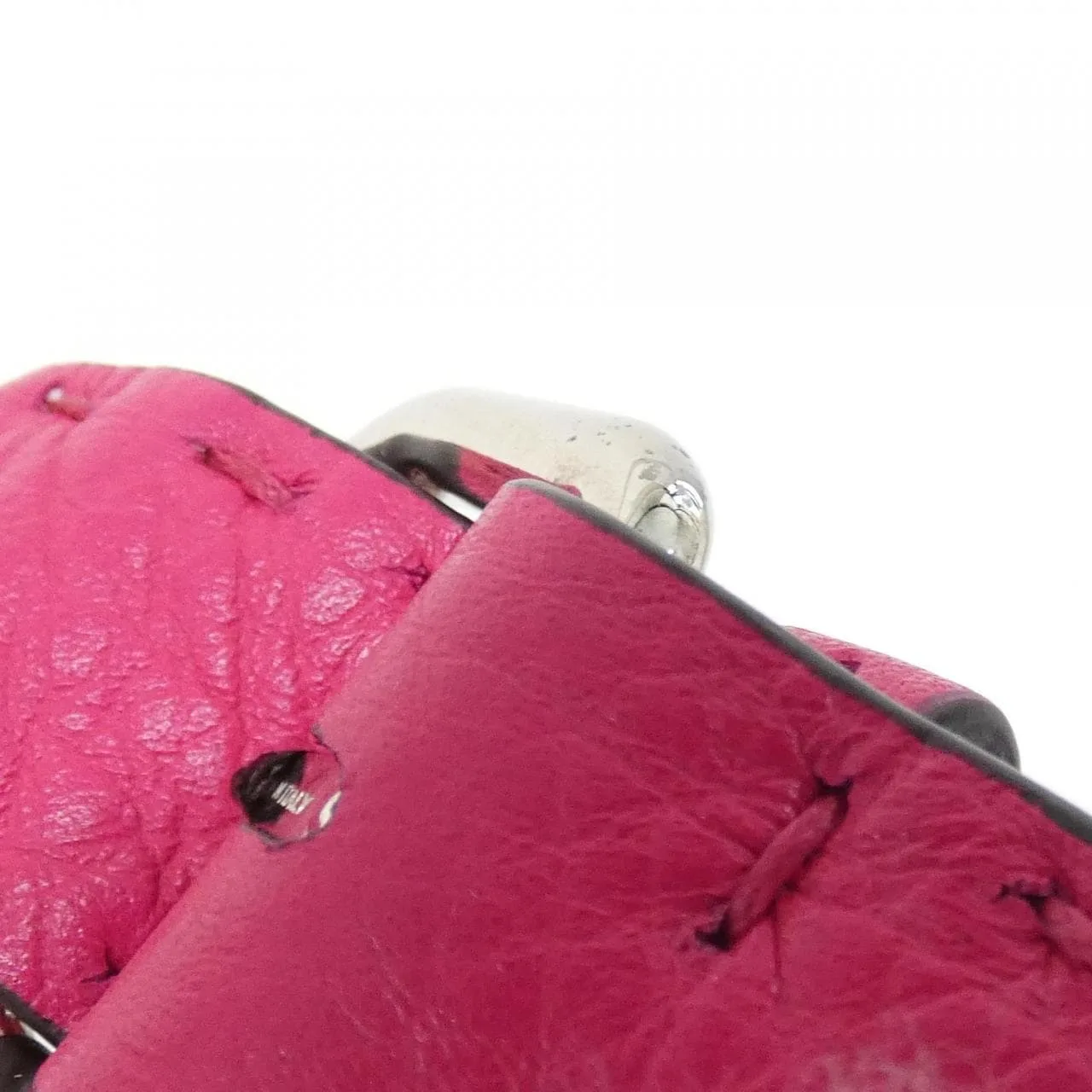 FENDI Peekaboo 8BN290 A1PS Handbag Leather Black Leather Rank A - Thumbnail 8