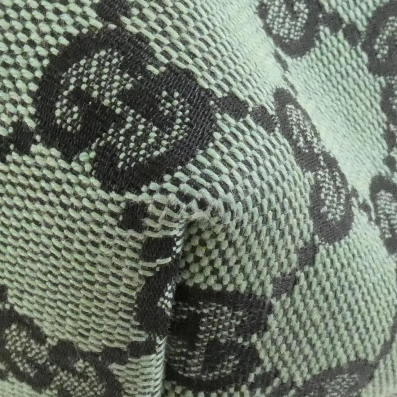 GUCCI 257250 F408G Handbag Canvas 黑色 帆布 中古品A - 縮圖 3