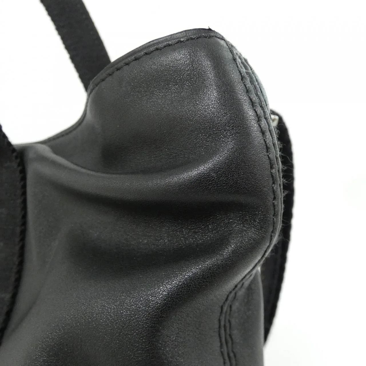 HERMES 550001M Handbag 黑色 中古品A - 縮圖 4