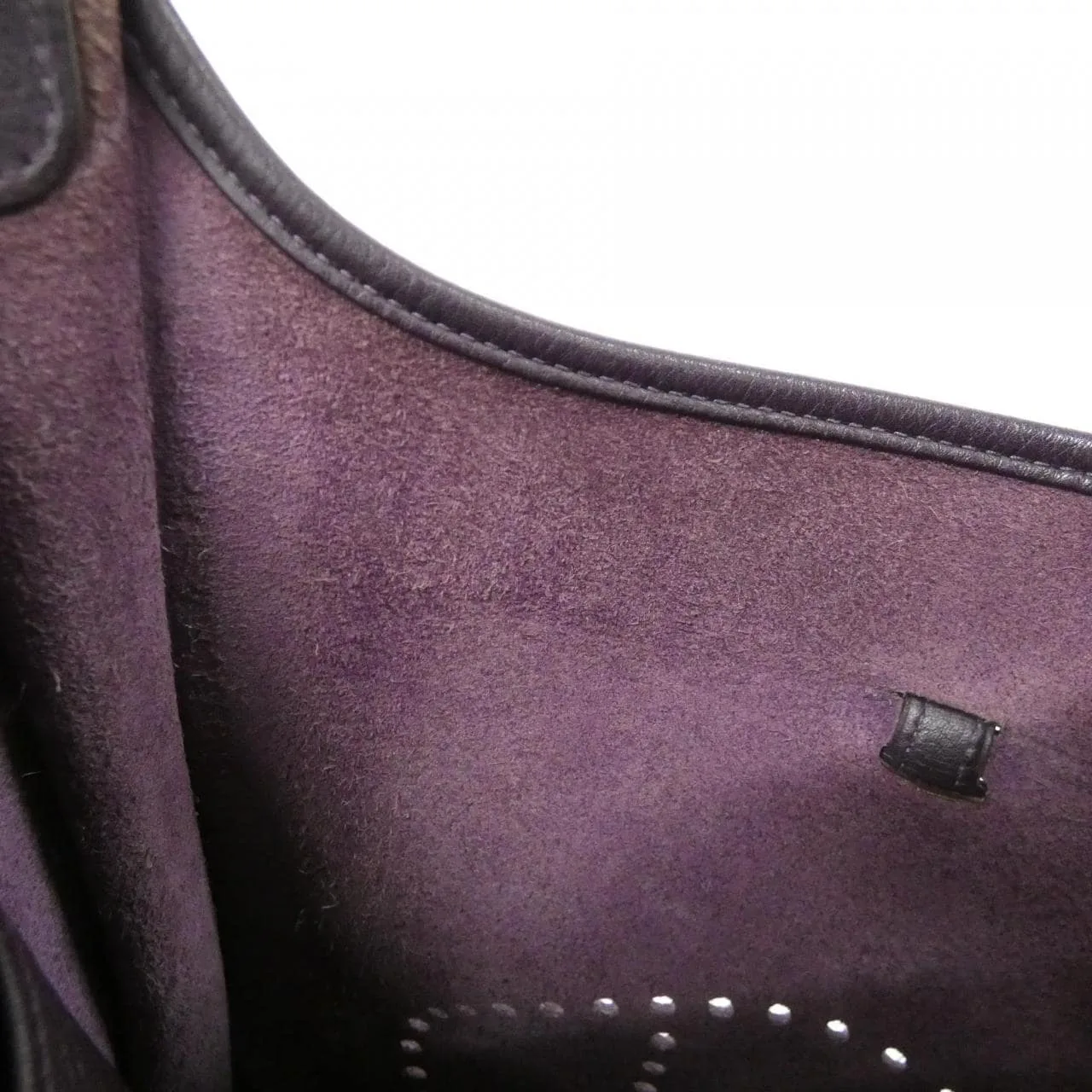 HERMES Evelyne Shoulder Togo 黑色 Togo 牛皮 中古品A - 縮圖 9