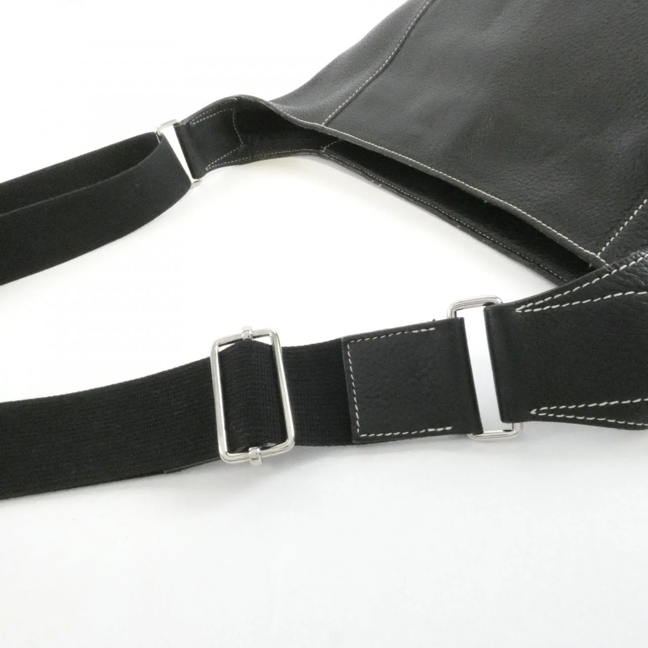 HERMES 056323CK Shoulder Clemence 黑色 Clemence 皮 中古品B - 縮圖 3