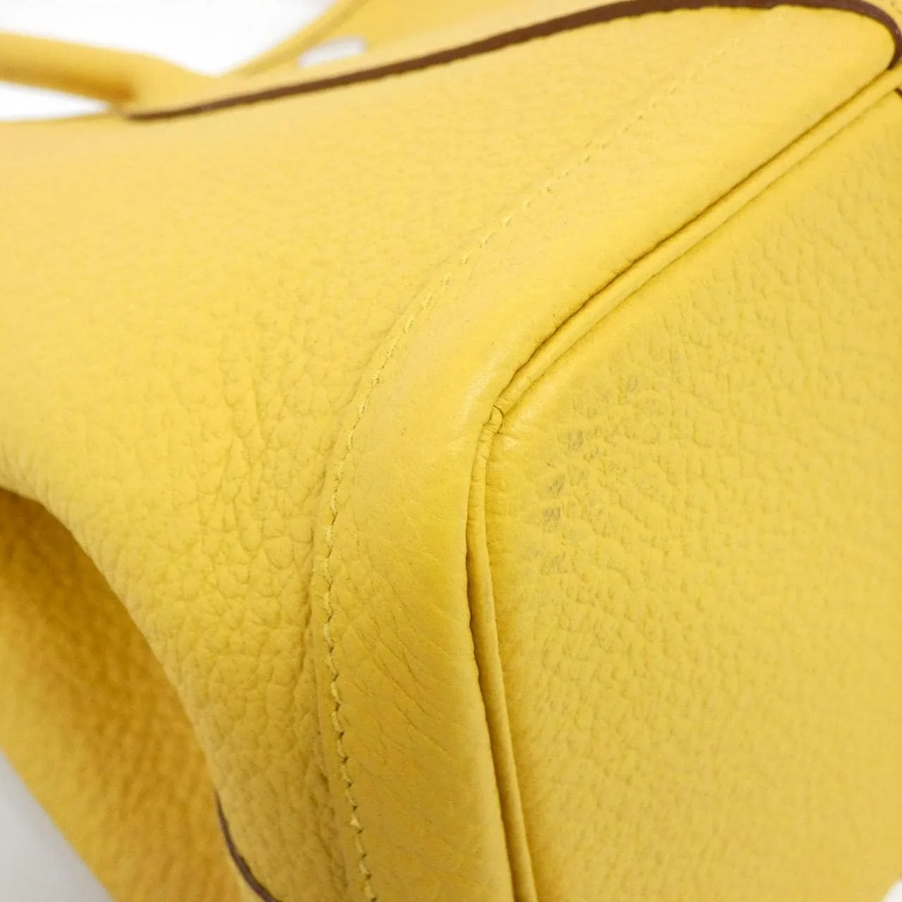 HERMES Garden Party 064422CK Tote 黑色 中古品A - 縮圖 2