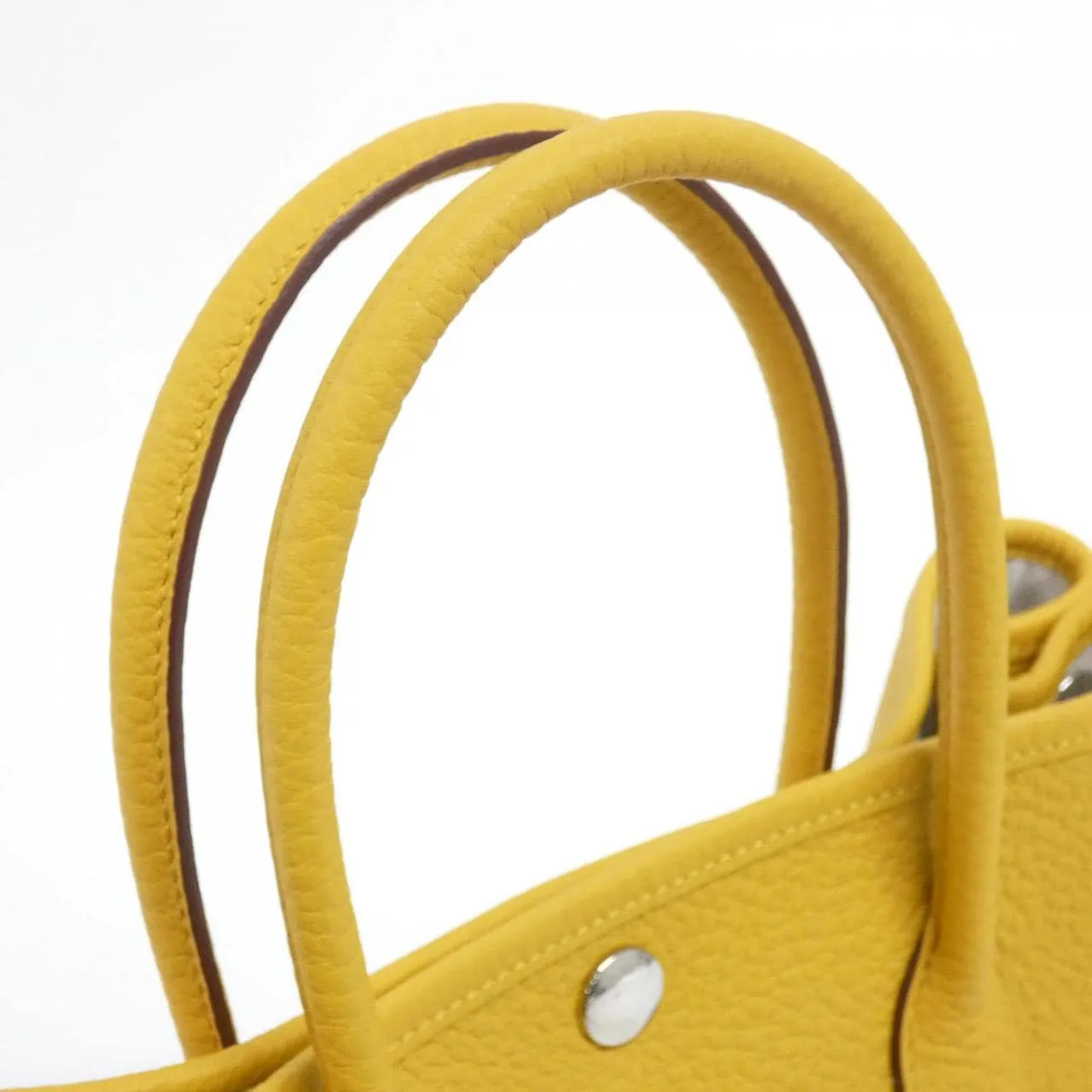 HERMES Garden Party 064422CK Tote 黑色 中古品A - 縮圖 7