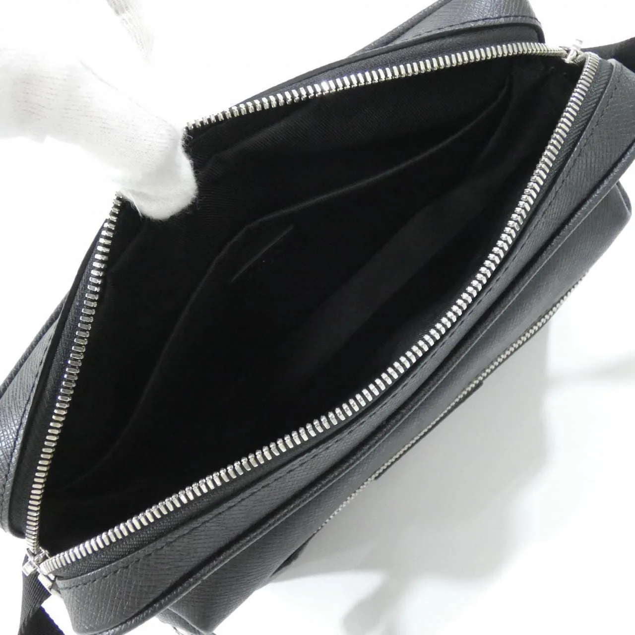 LOUIS VUITTON M30233 Shoulder Canvas 黑色 帆布 中古品A - 縮圖 8