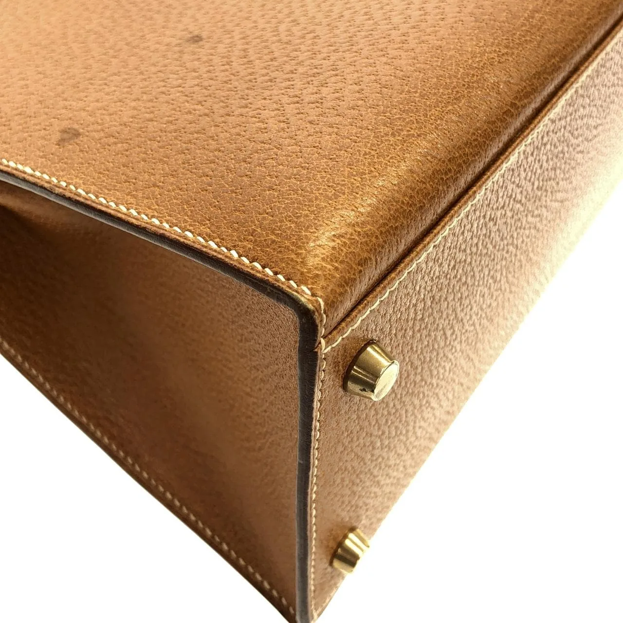 HERMES Kelly Handbag Gold Rank A - Thumbnail 3