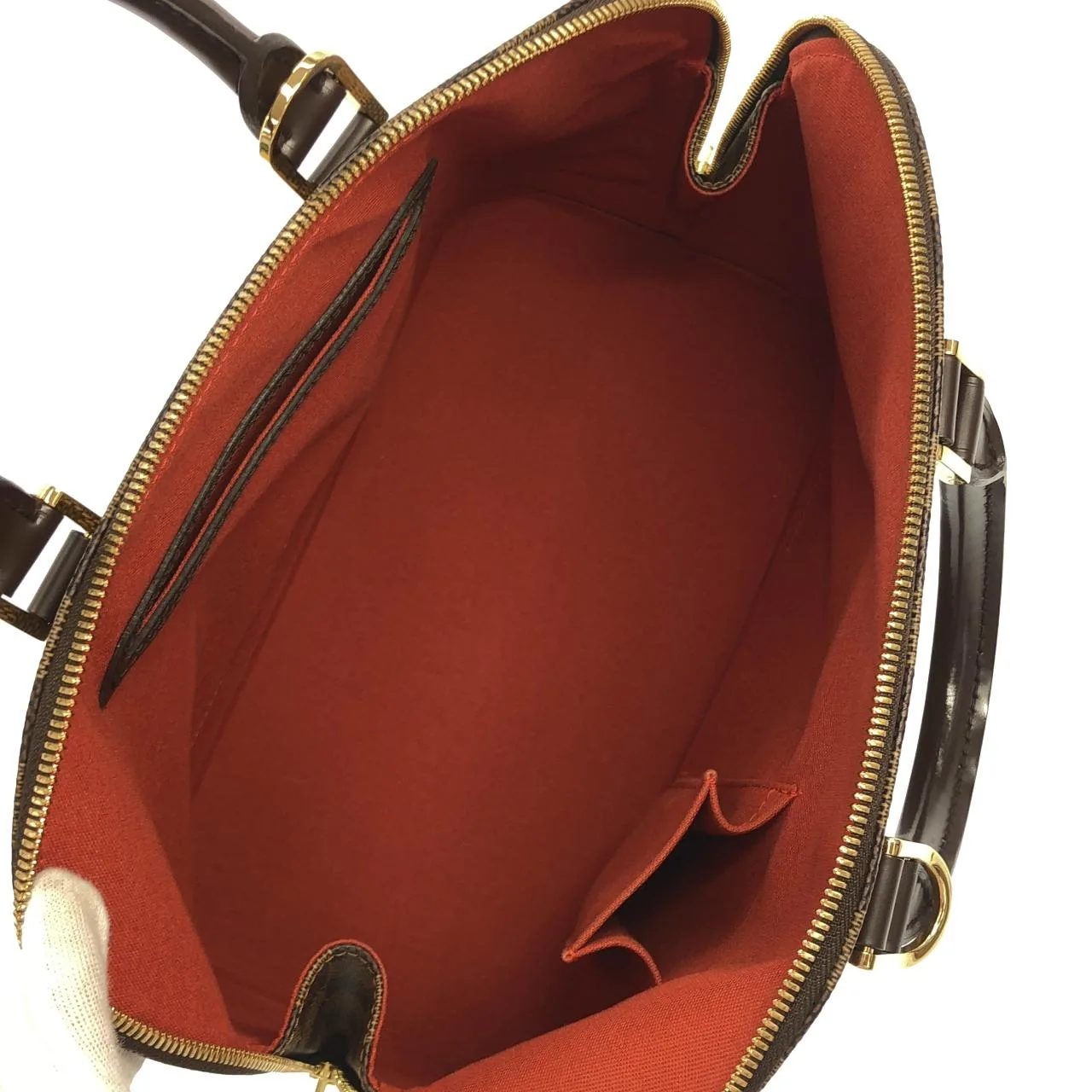 LOUIS VUITTON Alma N51131 Handbag Damier Black Damier Rank A - Thumbnail 6