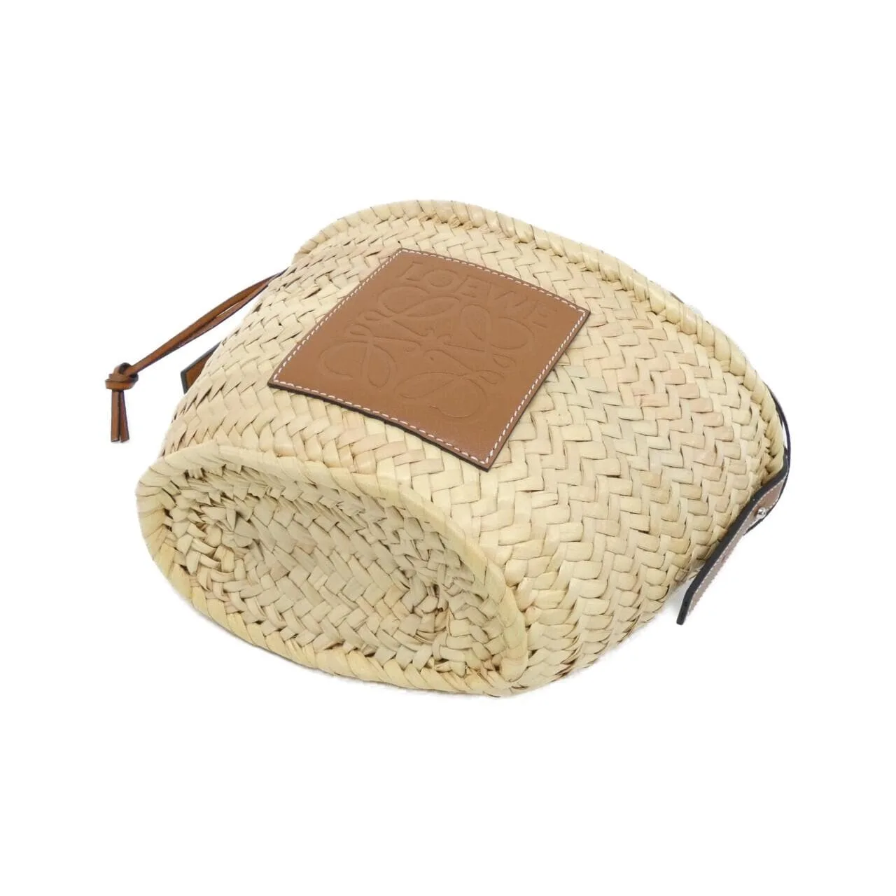 LOEWE Basket A223222X01 Shoulder 黑色 中古品A - 縮圖 3