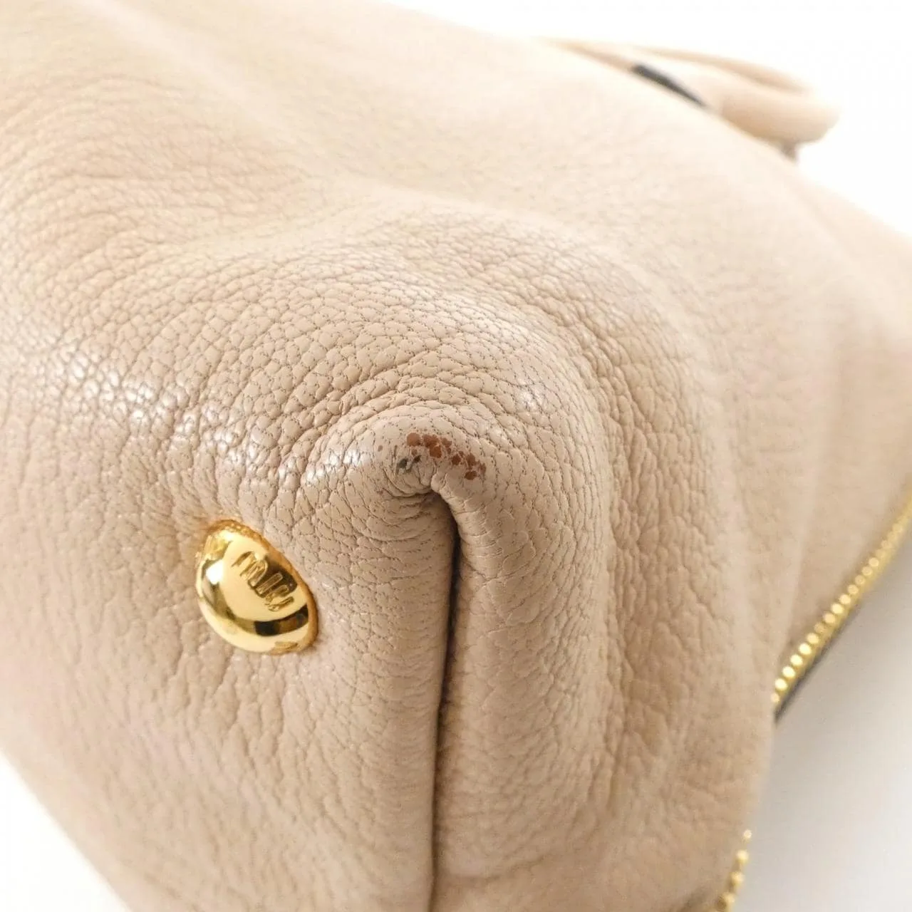 MIU MIU RN1016 手提包 黑色 中古品A - 縮圖 3