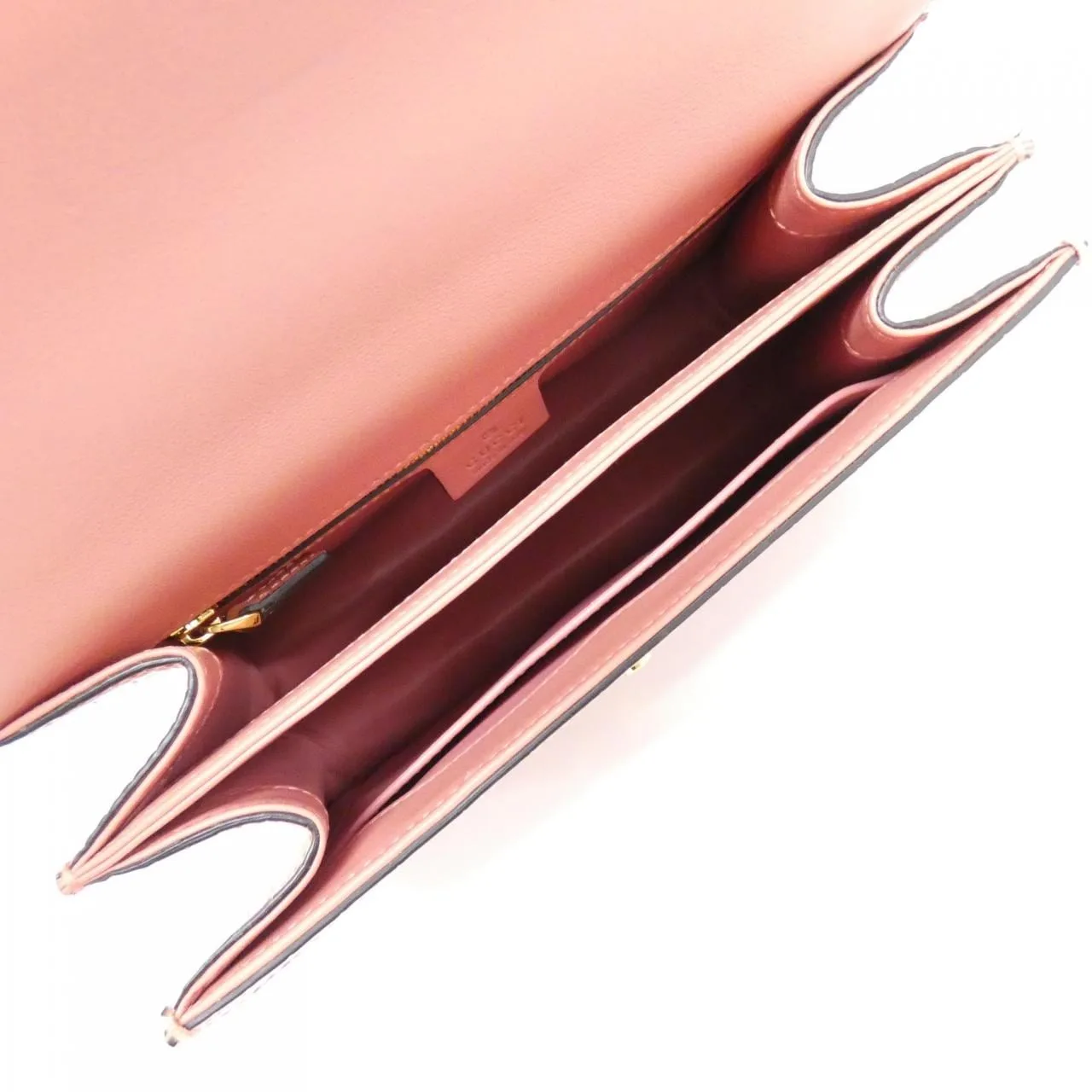 GUCCI Ophidia 651055 Handbag Crocodile 粉色 鱷魚皮 中古品A - 縮圖 9