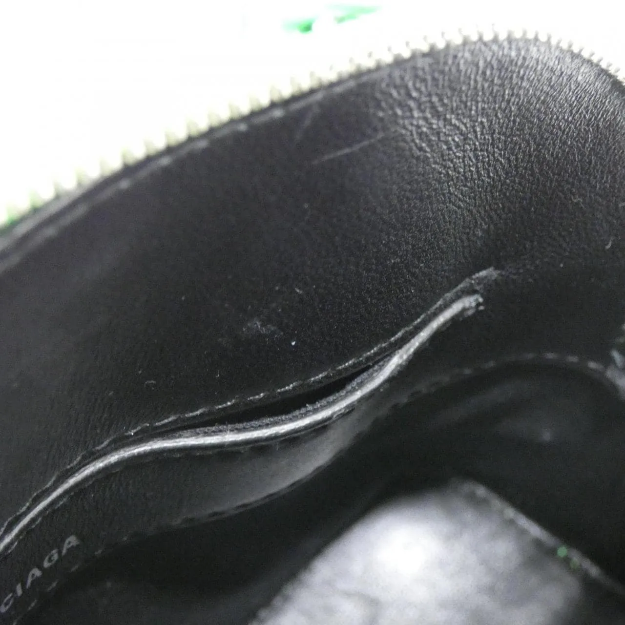 BALENCIAGA 550646 Handbag Leather 黑色 皮革 中古品A - 縮圖 8