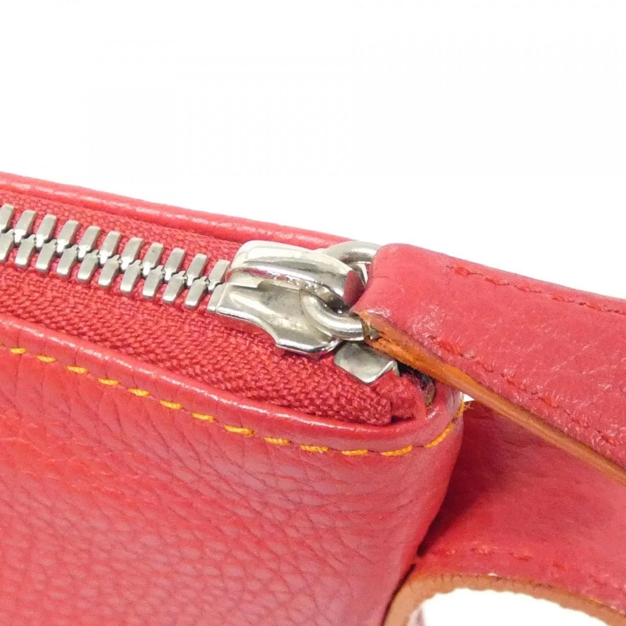 LOEWE Shoulder Leather 紅色 皮革 中古品A - 縮圖 5