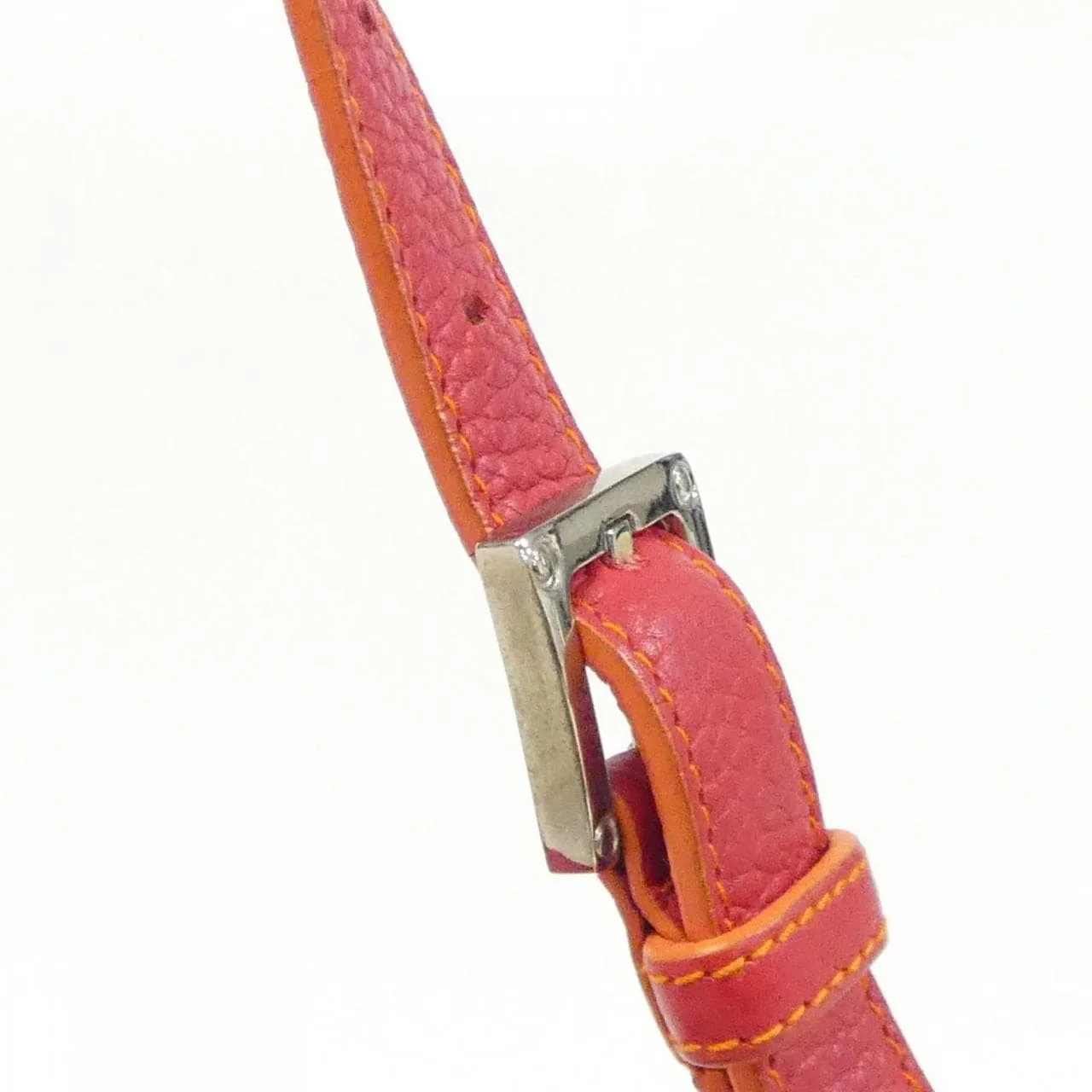 LOEWE Shoulder Leather 紅色 皮革 中古品A - 縮圖 9