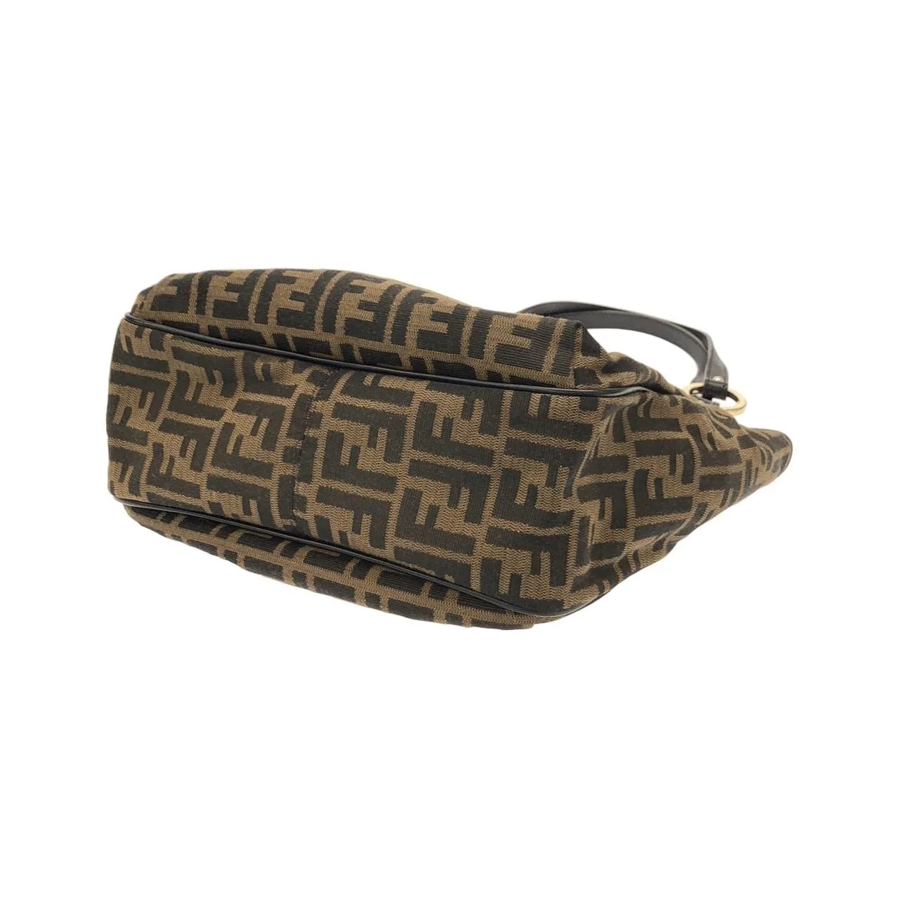 FENDI Sunshine Shopper 8BH156 JWU Handbag Canvas Black Canvas Rank A - Thumbnail 2