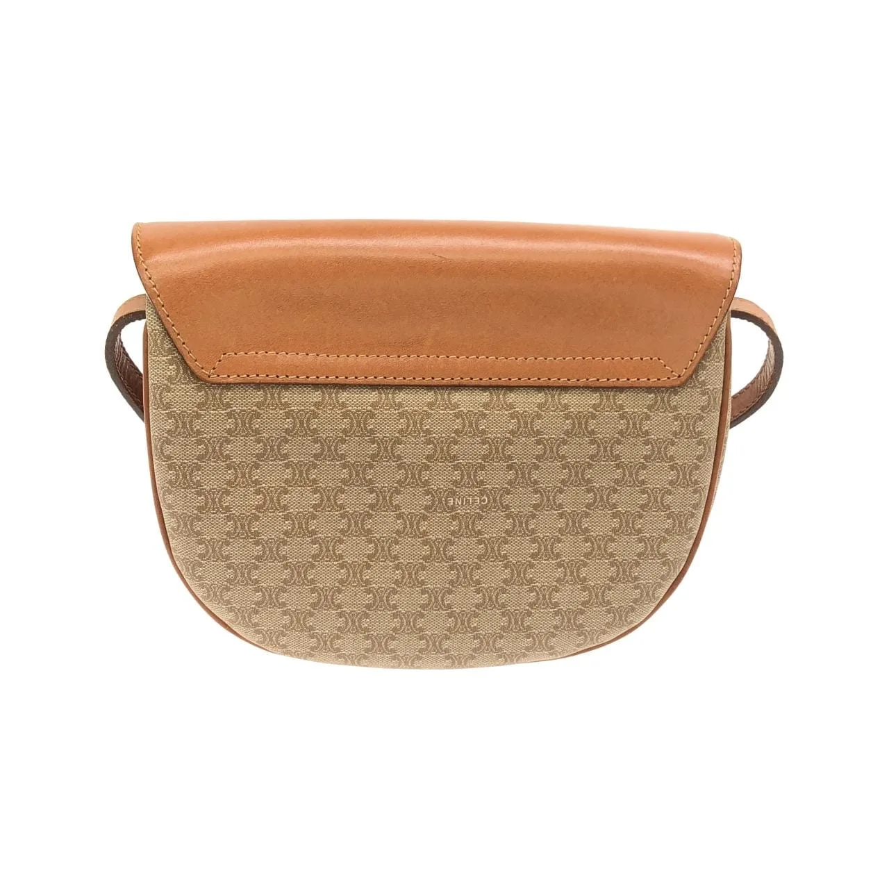 CELINE 肩背包 帆布 米色 帆布 中古品B - 縮圖 2