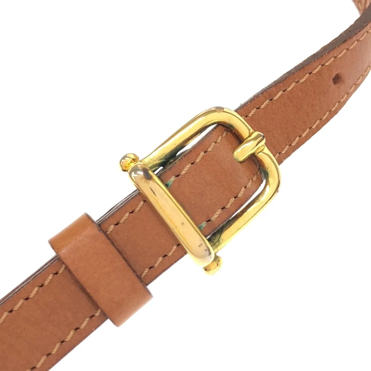 CELINE 肩背包 帆布 米色 帆布 中古品B - 縮圖 5