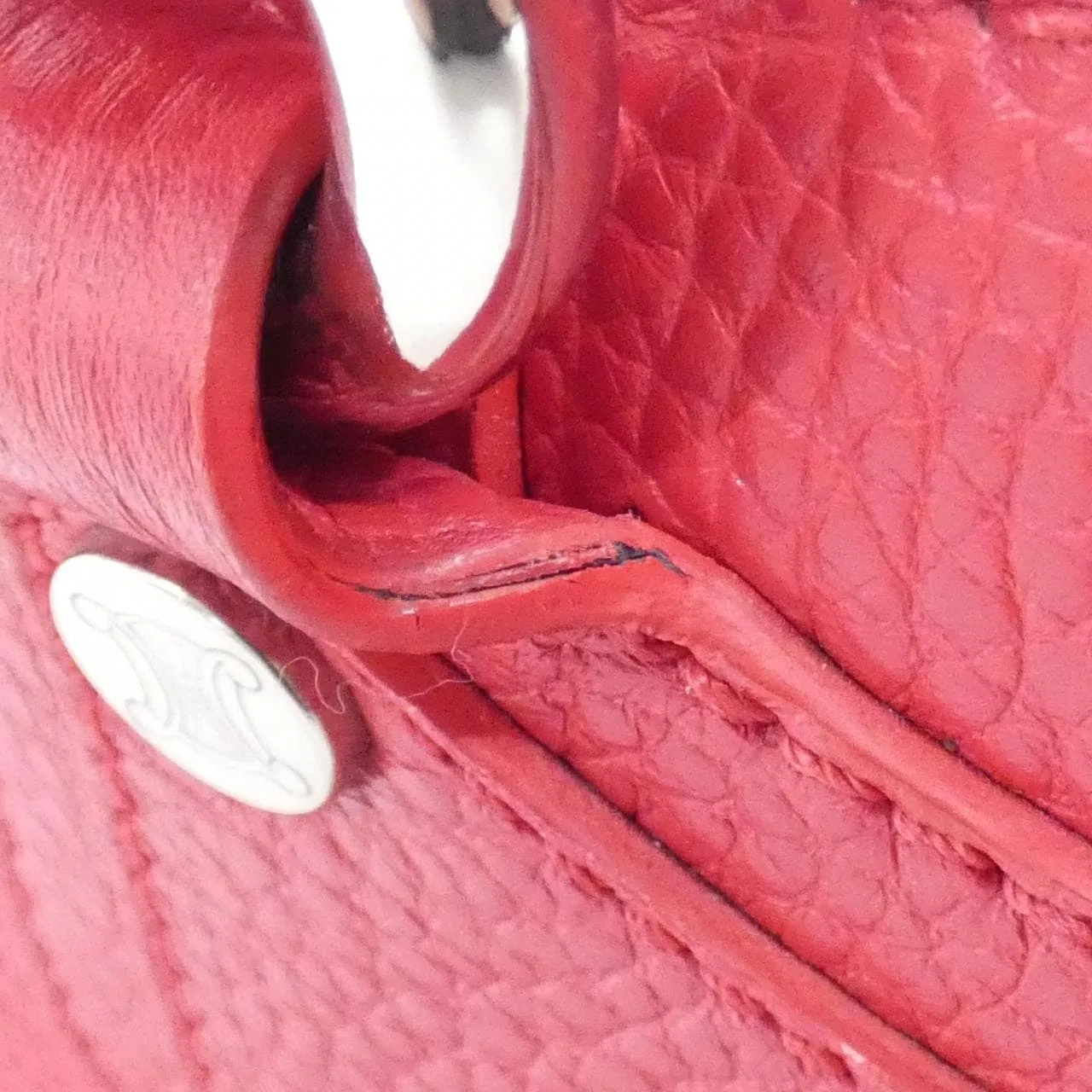 CELINE Boogie 134023NRG Handbag Leather Black Leather Rank A - Thumbnail 6