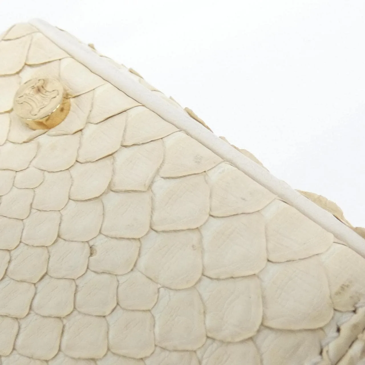 CELINE Boogie Handbag Python Black Python Rank B - Thumbnail 2