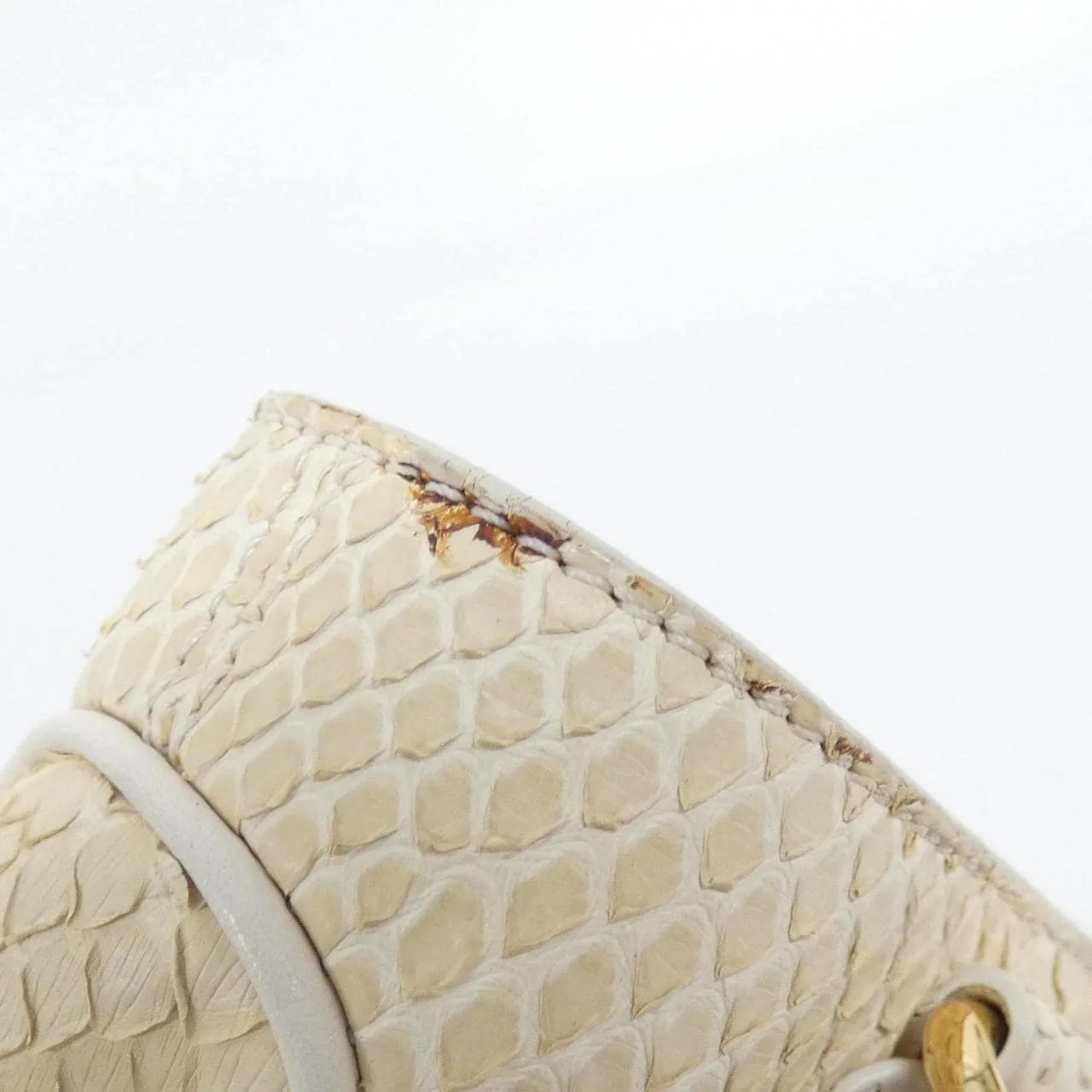 CELINE Boogie Handbag Python Black Python Rank B - Thumbnail 5