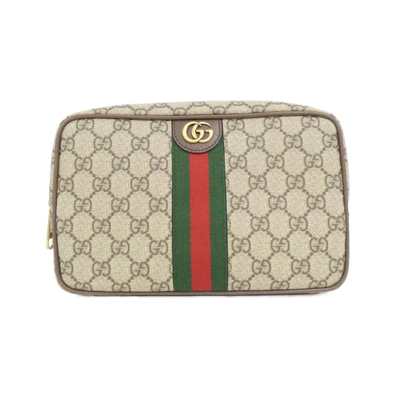 GUCCI 760019 96IWT Pouch Canvas