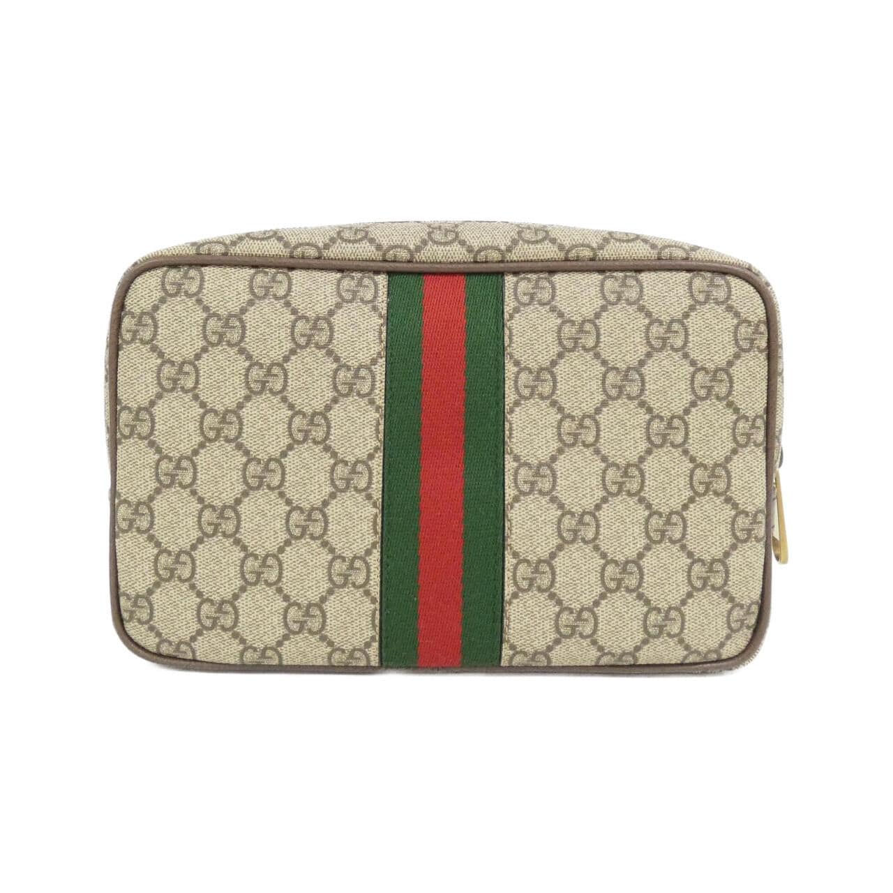 GUCCI 760019 96IWT Pouch Canvas 2