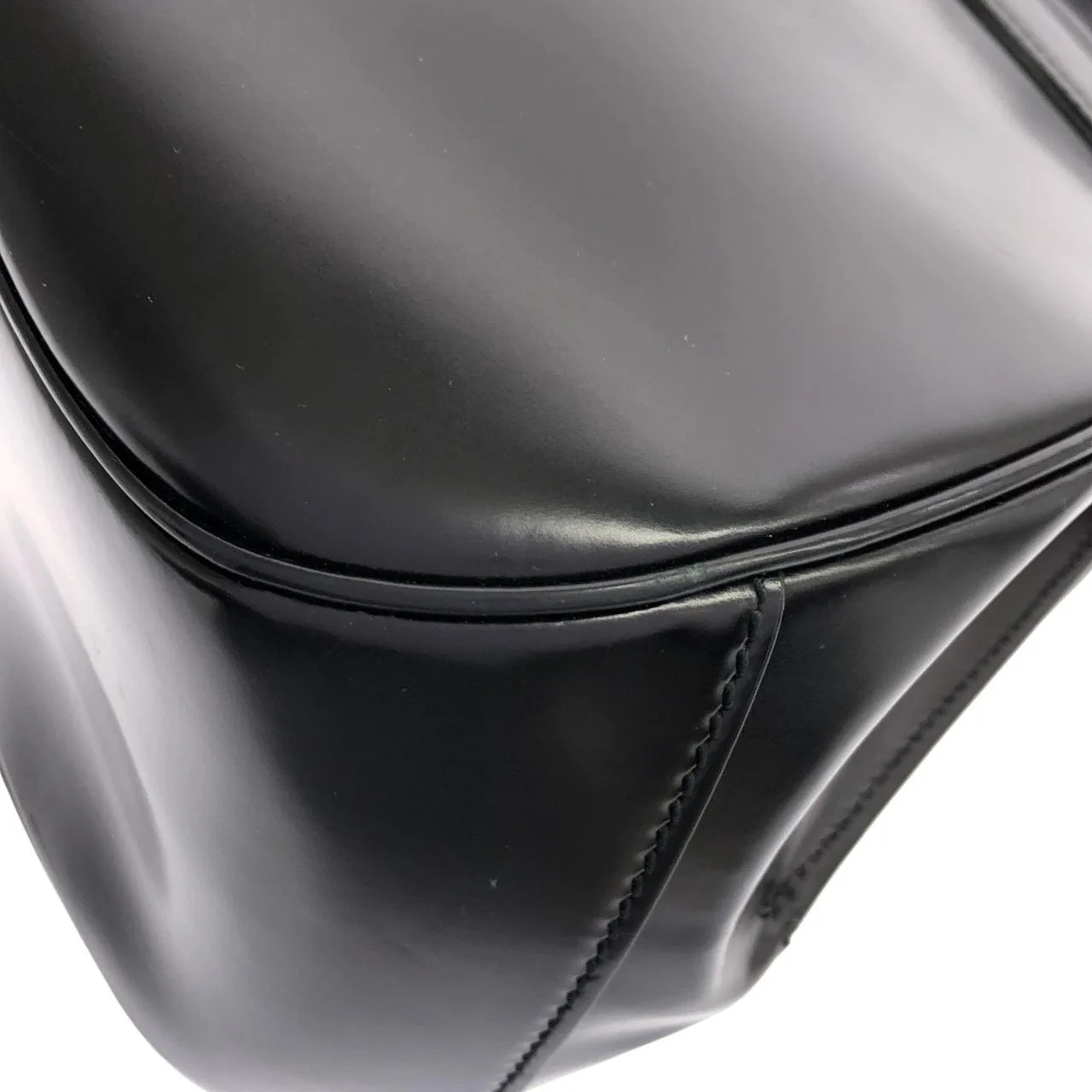 GUCCI 331829 CLG0F 手提包 皮革 黑色 皮革 中古品A - 縮圖 3