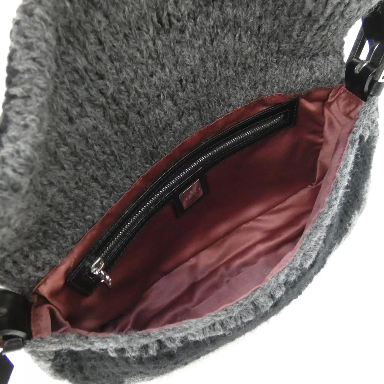 FENDI Baguette 16059 Shoulder Black Rank A - Thumbnail 7
