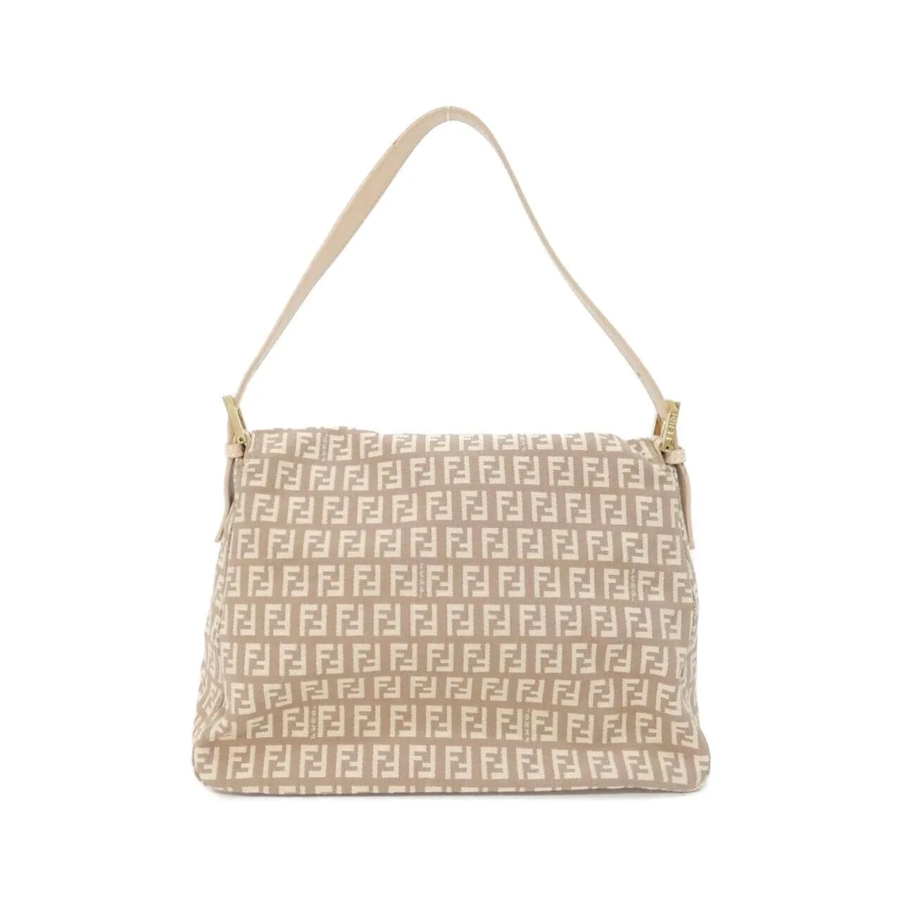 FENDI Baguette 8BR001 LPN Shoulder Canvas Black Canvas Rank A - Thumbnail 2