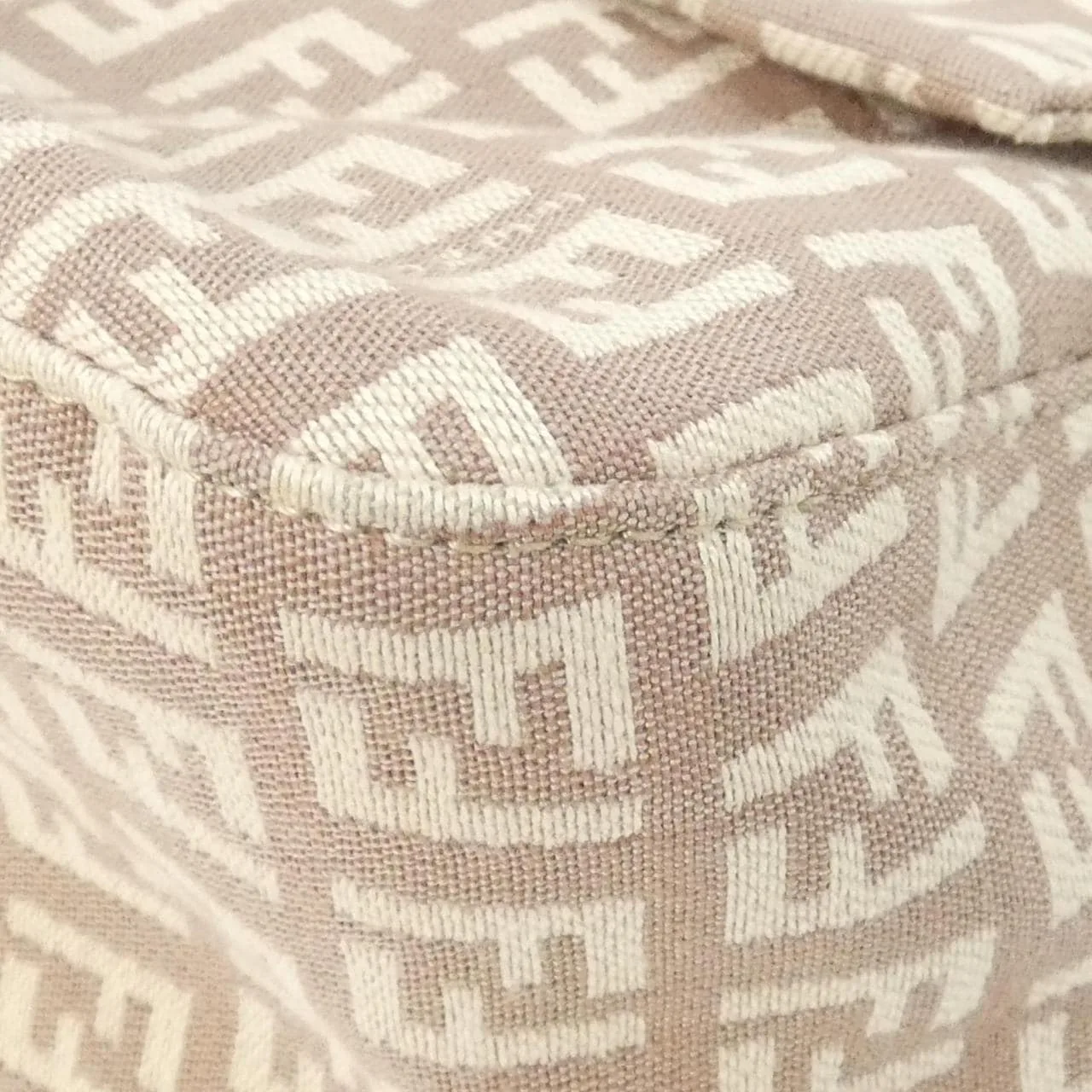 FENDI Baguette 8BR001 LPN Shoulder Canvas Black Canvas Rank A - Thumbnail 3