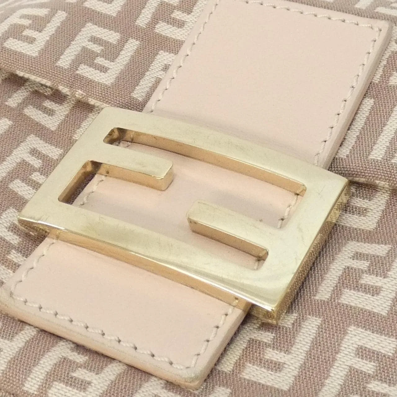 FENDI Baguette 8BR001 LPN Shoulder Canvas Black Canvas Rank A - Thumbnail 7