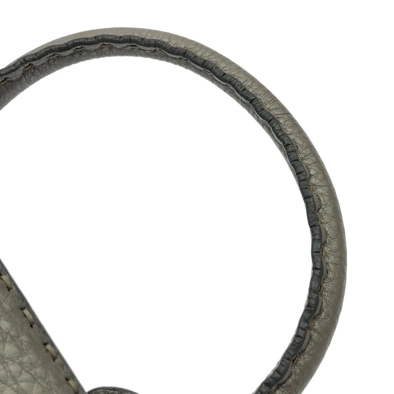 FENDI Peekaboo 8BN127 NDU Handbag Leather Grey Leather Rank A - Thumbnail 5