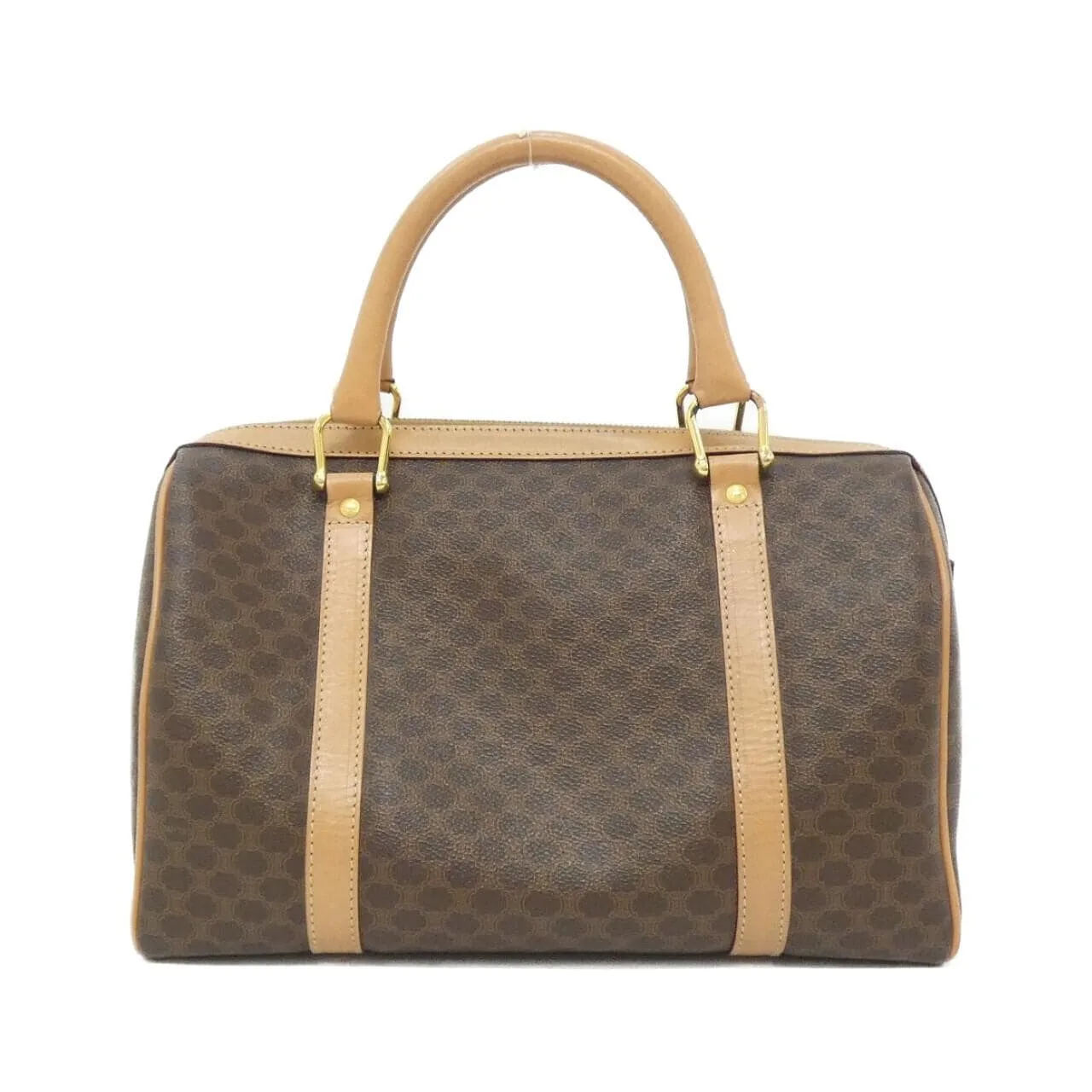 CELINE Boston Canvas 棕色 帆布 中古品A - 縮圖 2