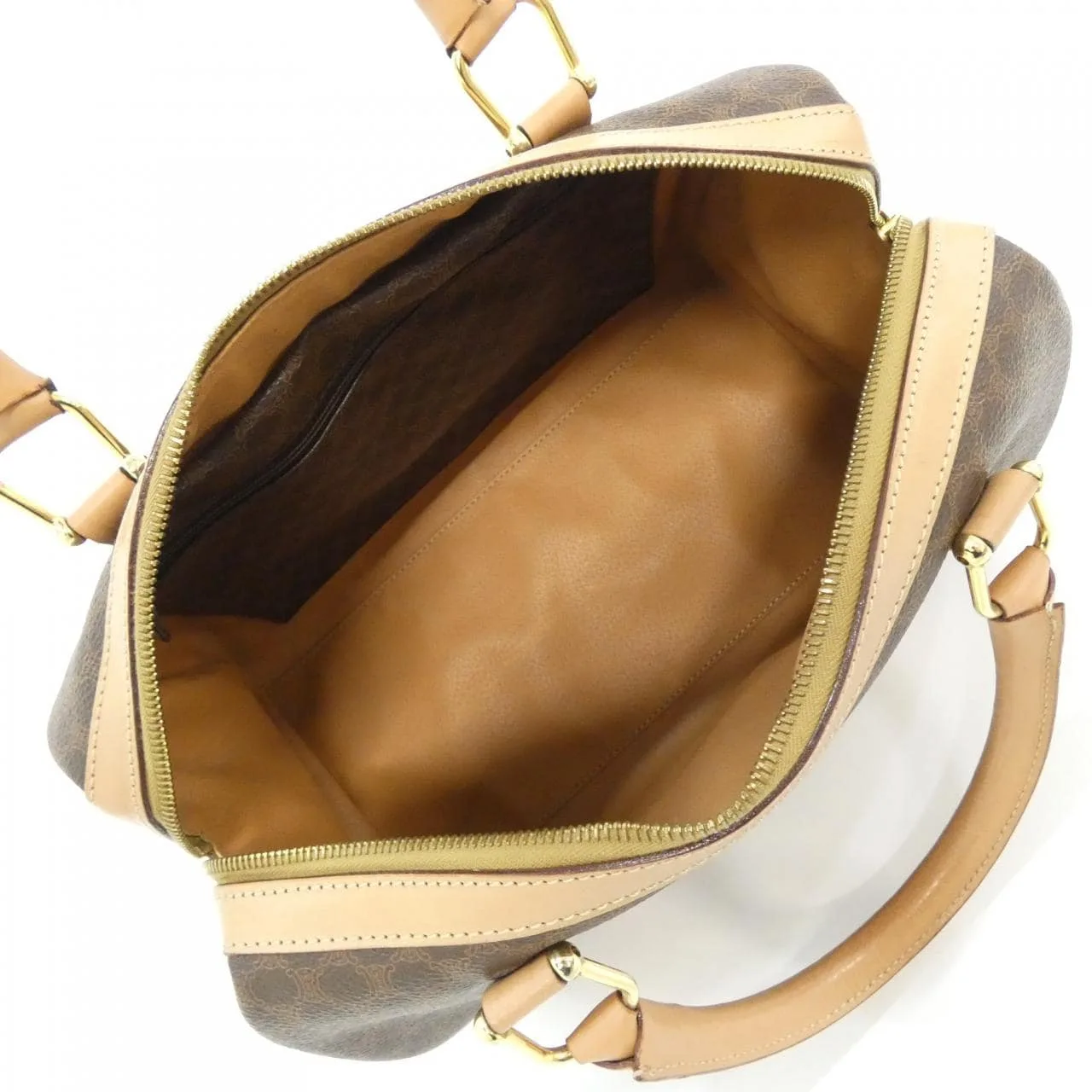 CELINE Boston Canvas 棕色 帆布 中古品A - 縮圖 9