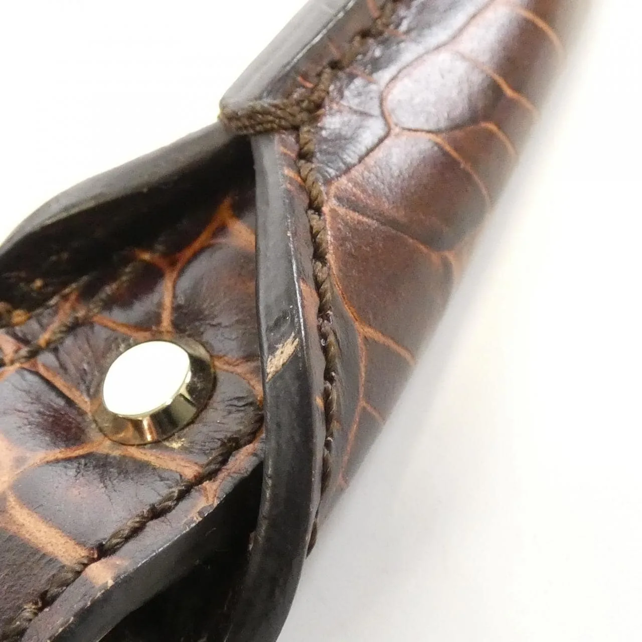 CELINE Boogie Handbag Canvas Brown Canvas Rank B - Thumbnail 5