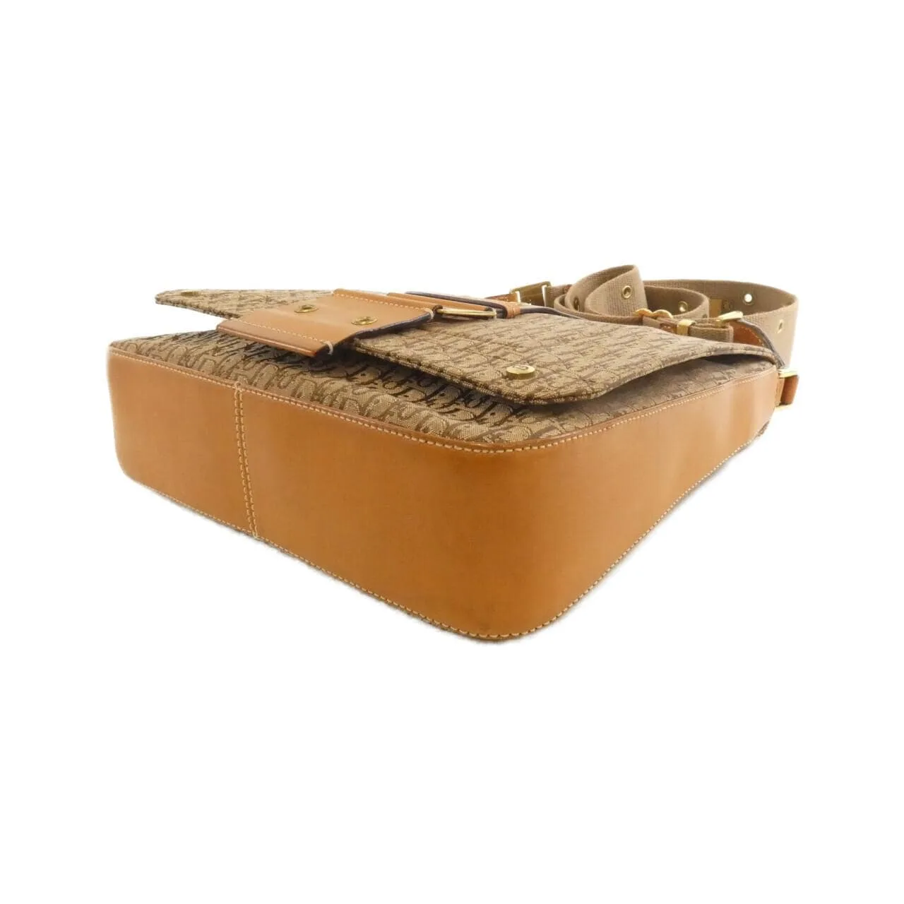 DIOR Shoulder Canvas 米色 帆布 中古品B - 縮圖 3