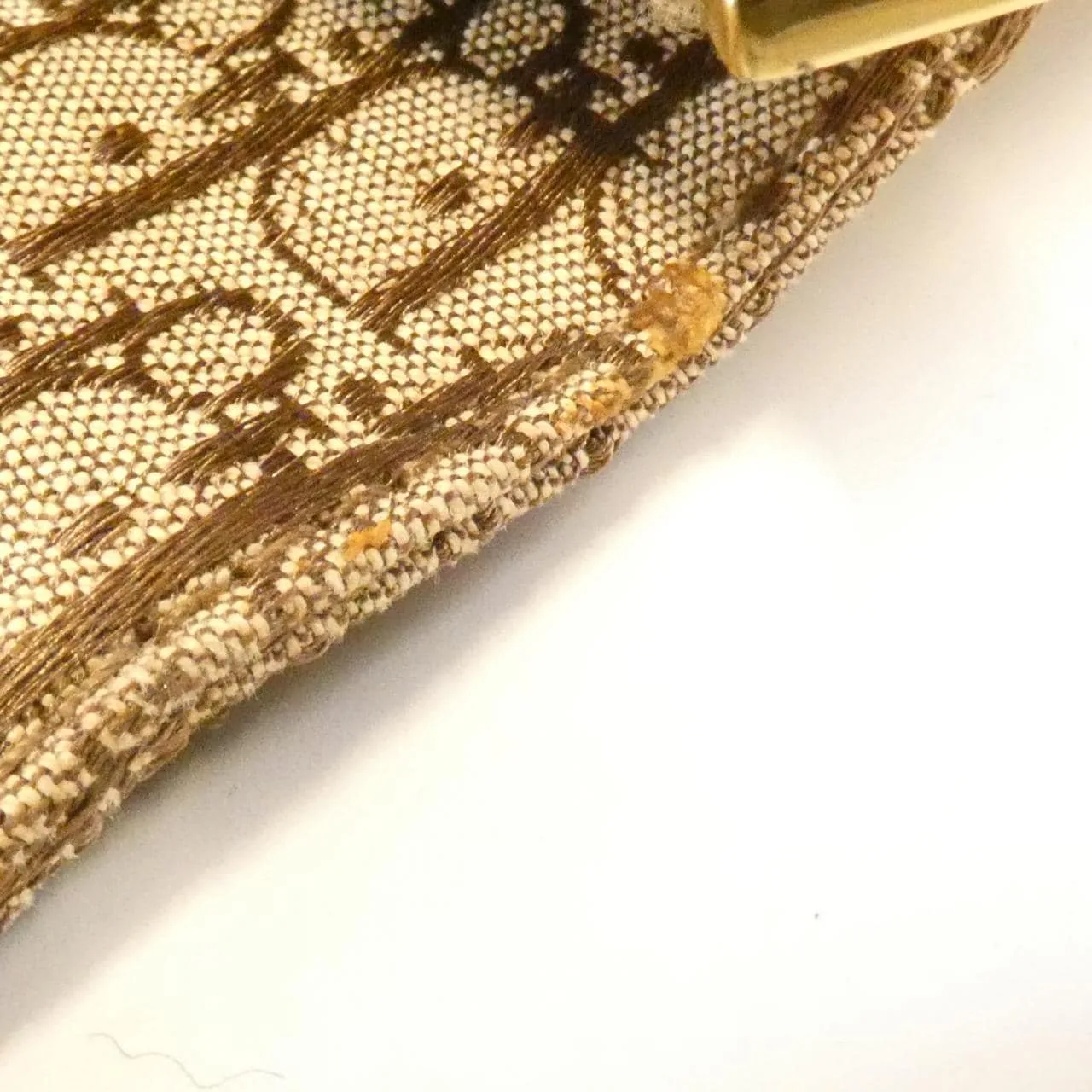 DIOR Shoulder Canvas 米色 帆布 中古品B - 縮圖 10