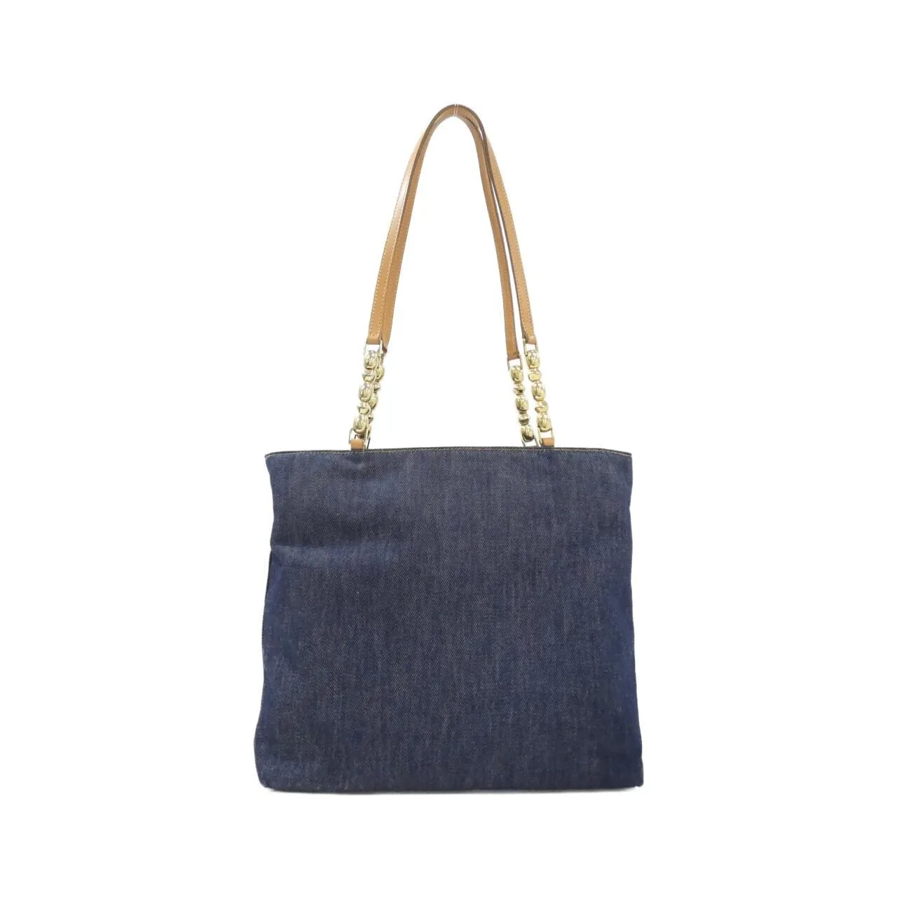 DIOR Handbag Denim 酒紅色 牛仔布 中古品A - 縮圖 2